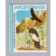 CUBA HOJA BLOQUE NUEVA MINT EXP. ARGENTINA 1985 AVES